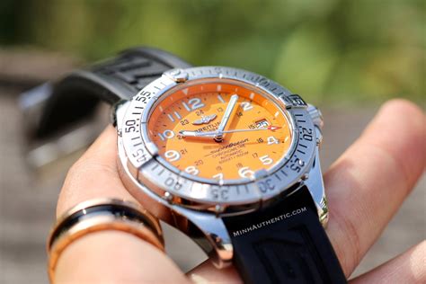 breitling orange zeiger|Breitling super ocean automatic 48.